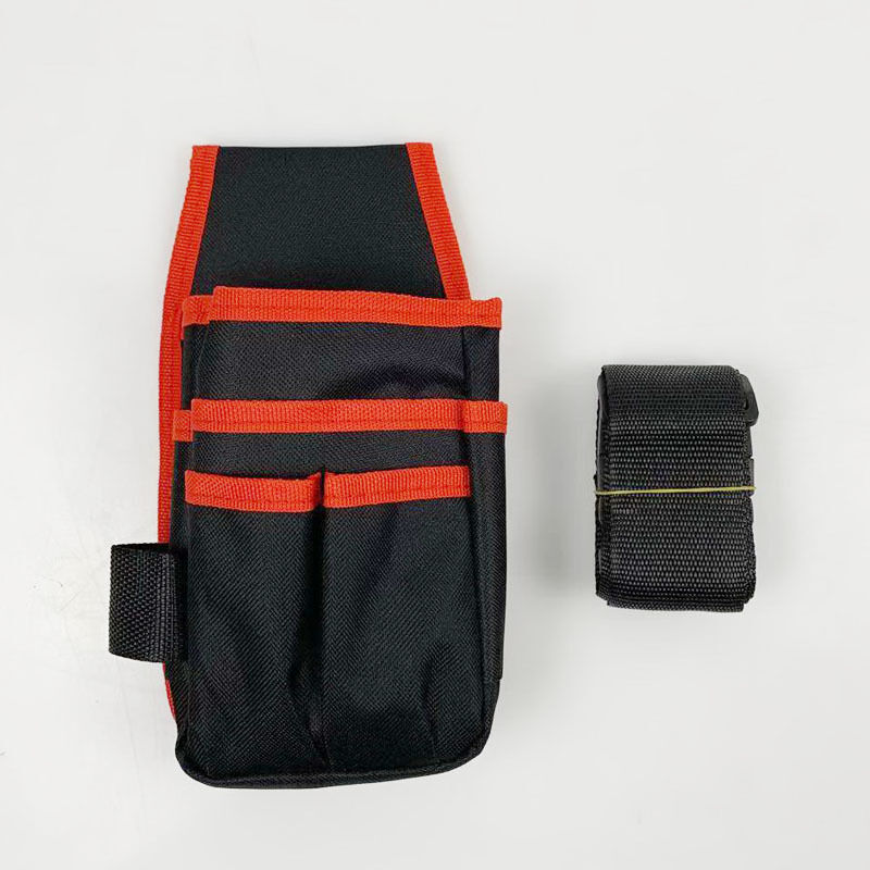 foto del prodotto sollbry borsa portautensili con cintura regolabile per elettricisti, marsupio portautensili portatile multifunzionale impermeabile per trapano,