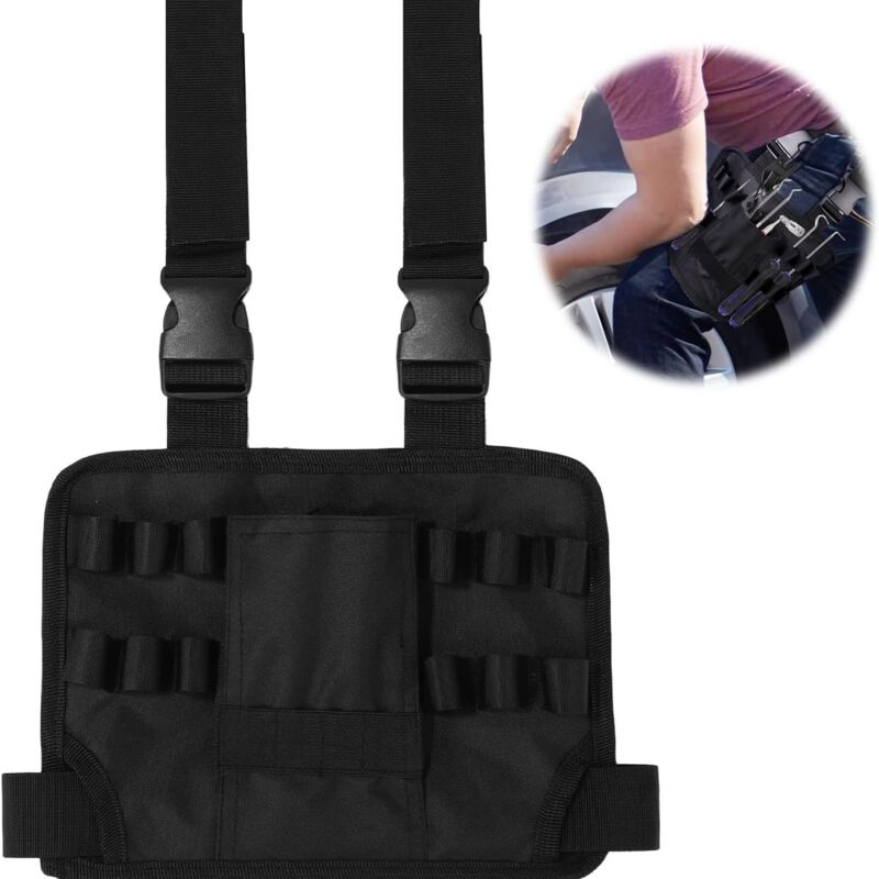 foto del prodotto sollbry borsa portautensili con clip da cintura, borsa portautensili per gamba, borsa portautensili da cintura, borsa portautensili con clip da