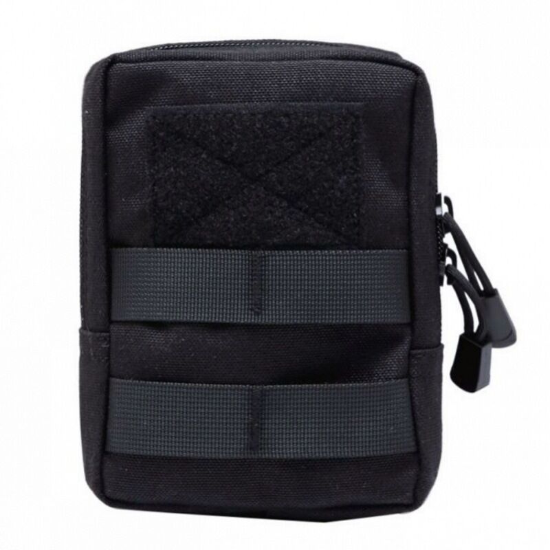 foto del prodotto sollbry borsa tattica molle, marsupio militare, marsupio edc per escursionismo, trekking e campeggio nero 