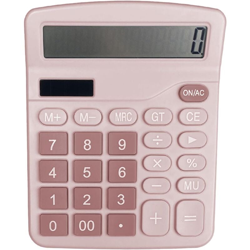 immagine 0 del prodotto sollbry calcolatrice, calcolatrice da tavolo solare con ampio display lcd a 12 cifre, per ufficio, casa e scuola, mini calcolatrice con funzioni