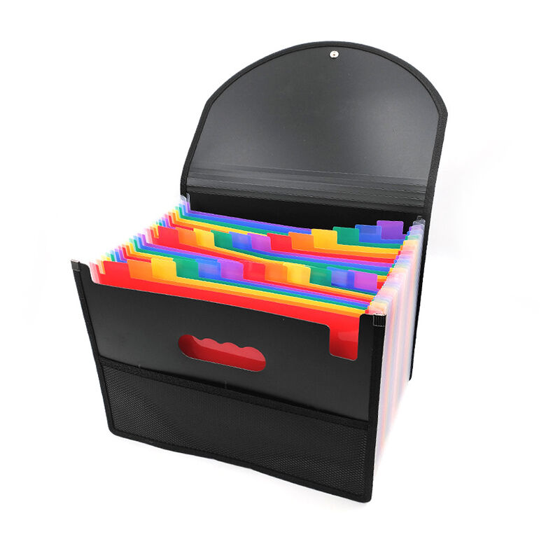 foto del prodotto sollbry cartella espandibile, 25 tasche, formato a4, etichette colorate, accesso rapido, borsa a soffietto per documenti, ufficio, scuola, casa e