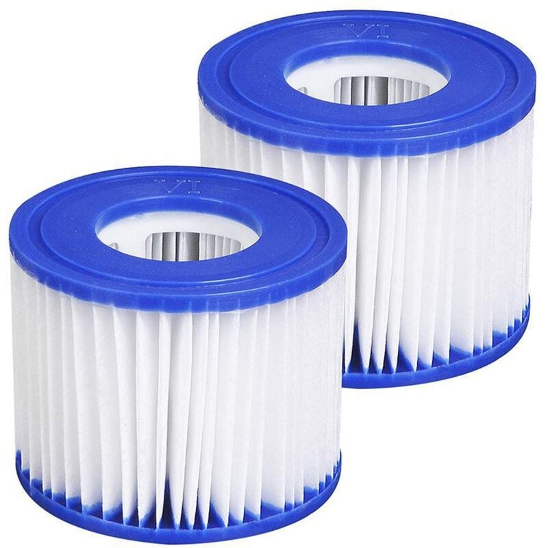 foto del prodotto sollbry cartuccia filtro di ricambio per pompa vasca idromassaggio, filtro piscina gonfiabile, facile installazione, pompe filtro 2 pezzi 10,4 