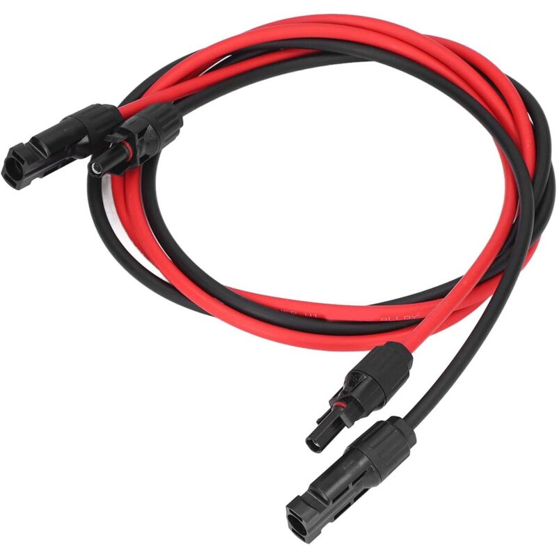 foto del prodotto sollbry cavo di prolunga per pannello solare, cavo di prolunga solare da 6 mm , cavo fotovoltaico con connettore femmina e maschio per sistema fai da