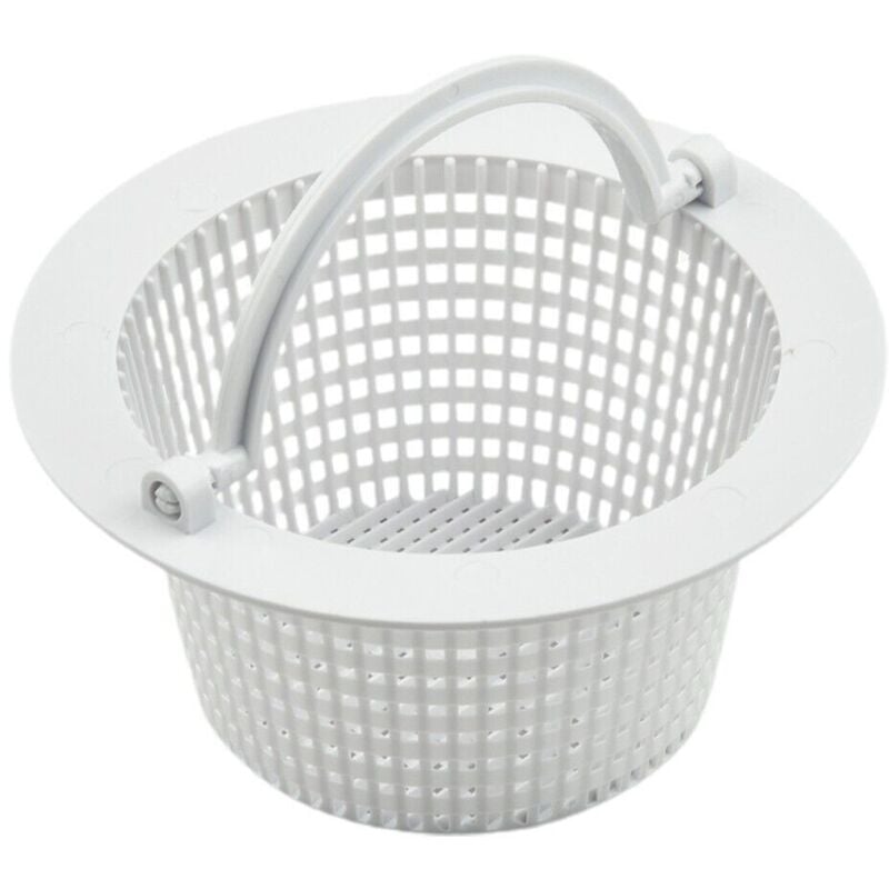 foto del prodotto sollbry cestello rotondo per skimmer per piscina fuori terra diametro 16 cm bianco