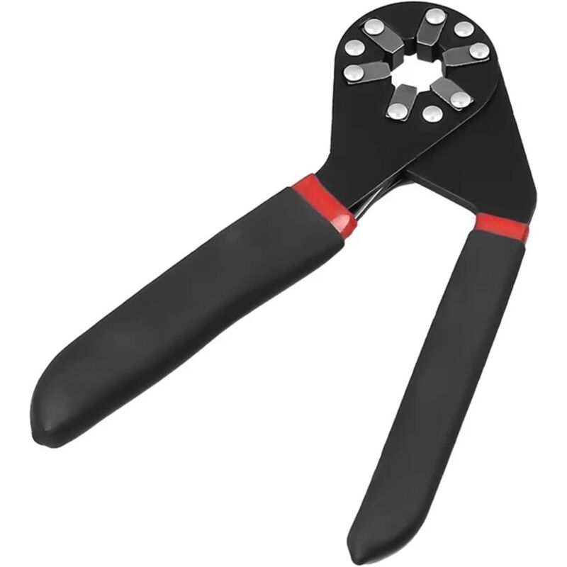 foto del prodotto sollbry chiave esagonale esterna regolabile da 6 pollici, strumento universale per la riparazione di auto, chiave multifunzionale dimensioni 6