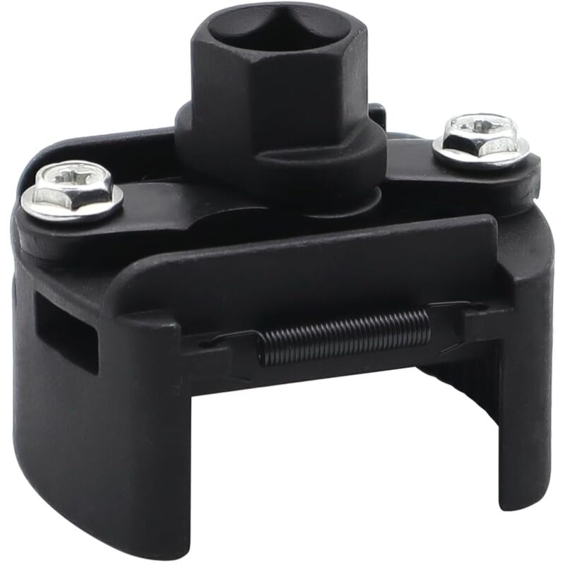 foto del prodotto sollbry chiave per filtro olio, chiave universale per filtro olio, chiave regolabile da 60 a 80 mm, 2 griffe regolabili in acciaio fuso per filtri