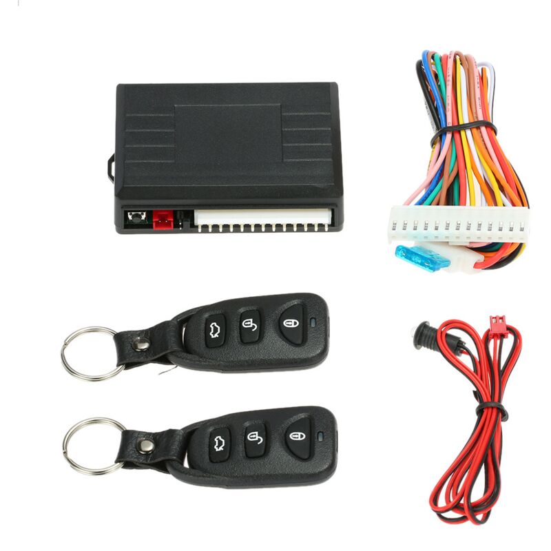 foto del prodotto sollbry chiusura centralizzata per auto, kit universale con telecomando centralizzato, sistema di accesso senza chiave con serratura della portiera