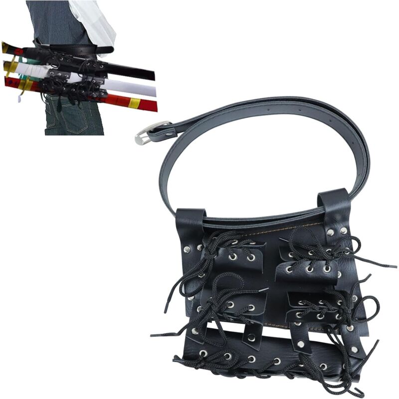 foto del prodotto sollbry cintura con fondina per spada medievale retr , per sciabola, zoro, katana, pugnale, accessorio per costume con spada, per cosplay e oggetti