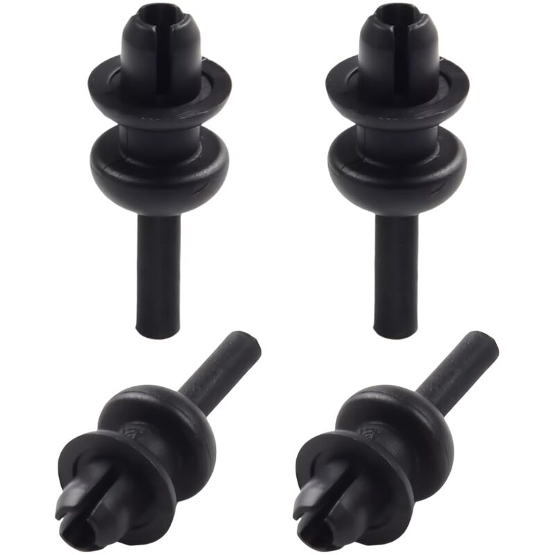 foto del prodotto sollbry clip di fissaggio per ripiano posteriore, oem 699218, set di 4 clip di ricambio compatibili con le clip di fissaggio per gancio a catena