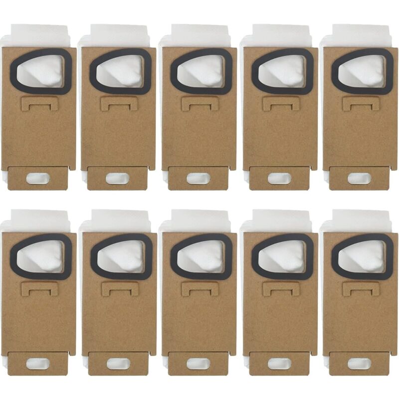 foto del prodotto sollbry confezione da 10 sacchetti di ricambio per aspirapolvere xiaomi roborock h7 h6