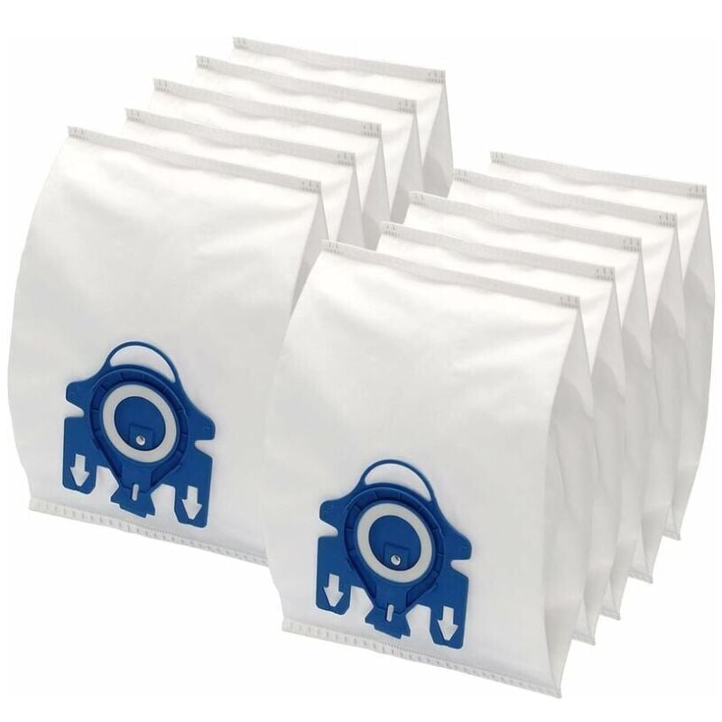 foto del prodotto sollbry confezione da 10 sacchetti per aspirapolvere compatibili con gli aspirapolvere miele serie gn s2 s5 s8, completec1 c2 c3