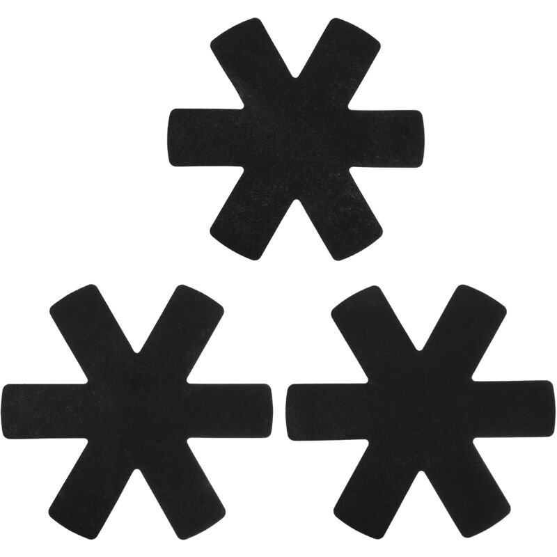 foto del prodotto sollbry confezione da 12 protezioni per pentole e padelle, 3 diverse misure, divisori impilabili in feltro, divisori in ceramica e vetro, utensili