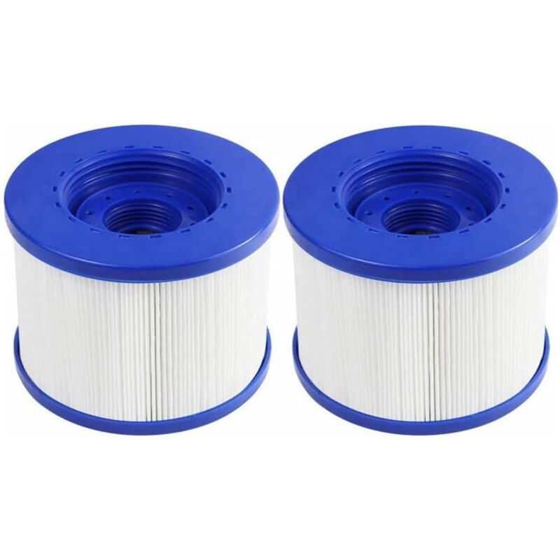 foto del prodotto sollbry confezione da 2 cartucce filtro spa a vite, filtro a vite per spa gonfiabile, filettatura da 60 mm, cartuccia filtro di ricambio per cosy