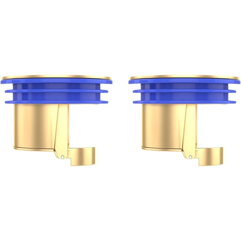 foto del prodotto sollbry confezione da 2 dispositivi antiriflusso per scarico a pavimento della doccia tappo antiriflusso tappo antiodore per scarico cucina e