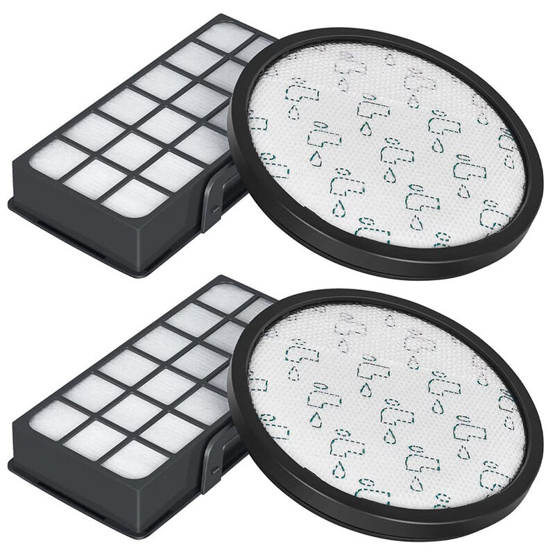foto del prodotto sollbry confezione da 2 filtri di ricambio per aspirapolvere rowenta x trem power cyclonic zr006001 ro69xx ro72xx ro7230ea ro7260ea