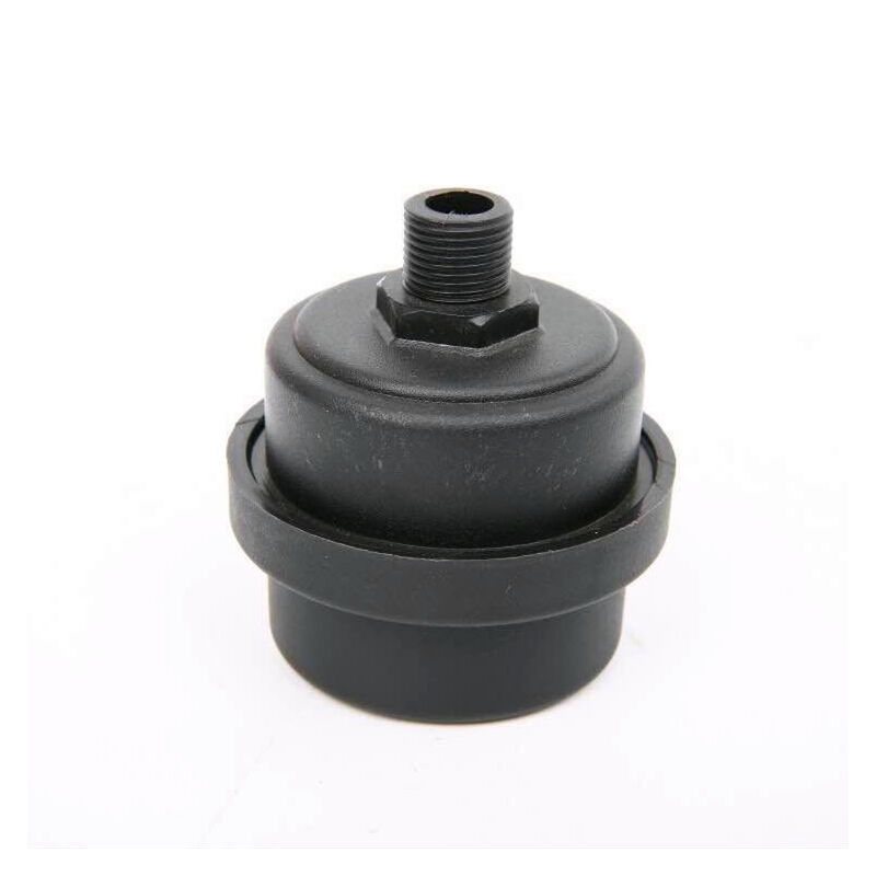 foto del prodotto sollbry confezione da 2 pezzi di ricambio per silenziatore del compressore del filtro dell aria, filtro del compressore dell aria nero che riduce