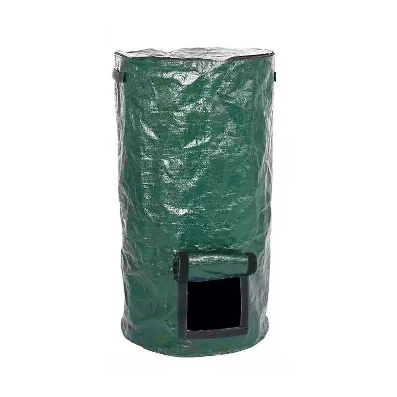foto del prodotto sollbry confezione da 2 sacchi per compost da giardino 45x80 cm, sacchi per rifiuti da giardino in pe riutilizzabili, sacchi per rifiuti da cucina
