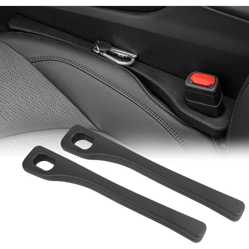 foto del prodotto sollbry confezione da 2 tappi di riempimento per fessure del sedile auto in similpelle per camion, suv e auto, 40,5 x 6,5 x 3,3 cm