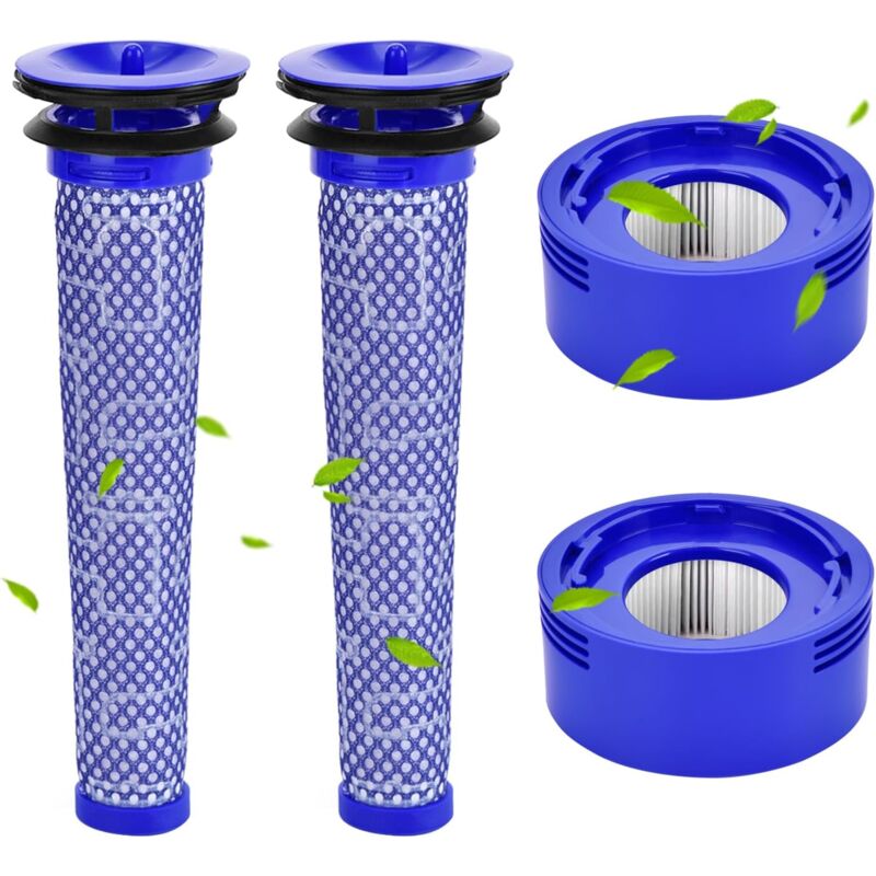 foto del prodotto sollbry confezione da 4 filtri di ricambio per aspirapolvere v7, v8 animal e v8 absolute