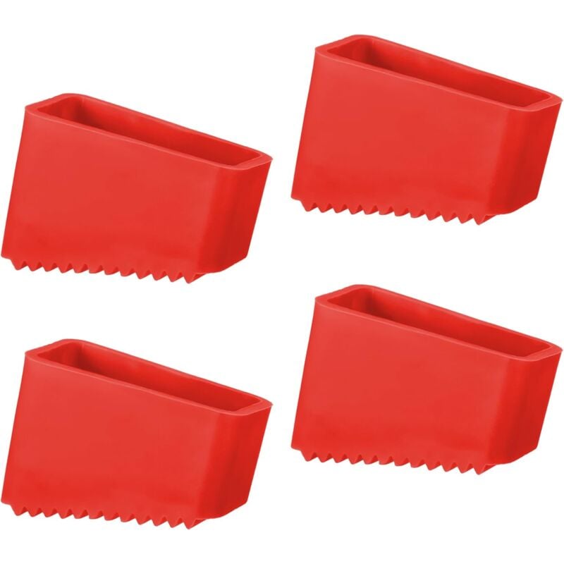 foto del prodotto sollbry confezione da 4 piedini in gomma per scale 50 x 20 mm piedini di ricambio per scale cappucci antiscivolo per scale protezione