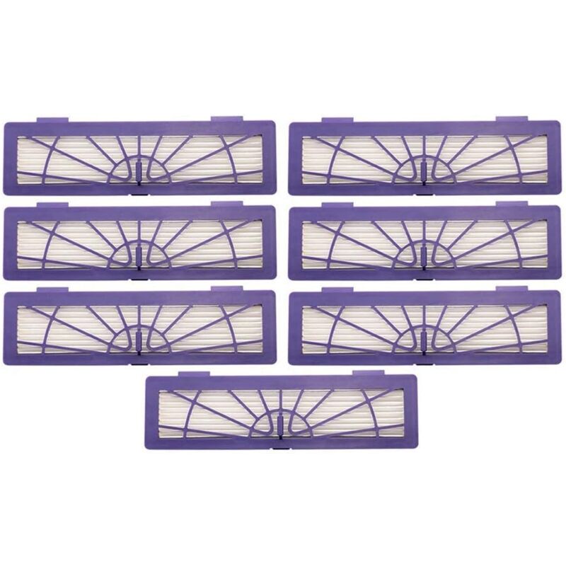 foto del prodotto sollbry confezione da 7 filtri di ricambio per connected d3 d4, botvac serie d d75 d80 d85 e botvac serie 65 70e 75 80 85.