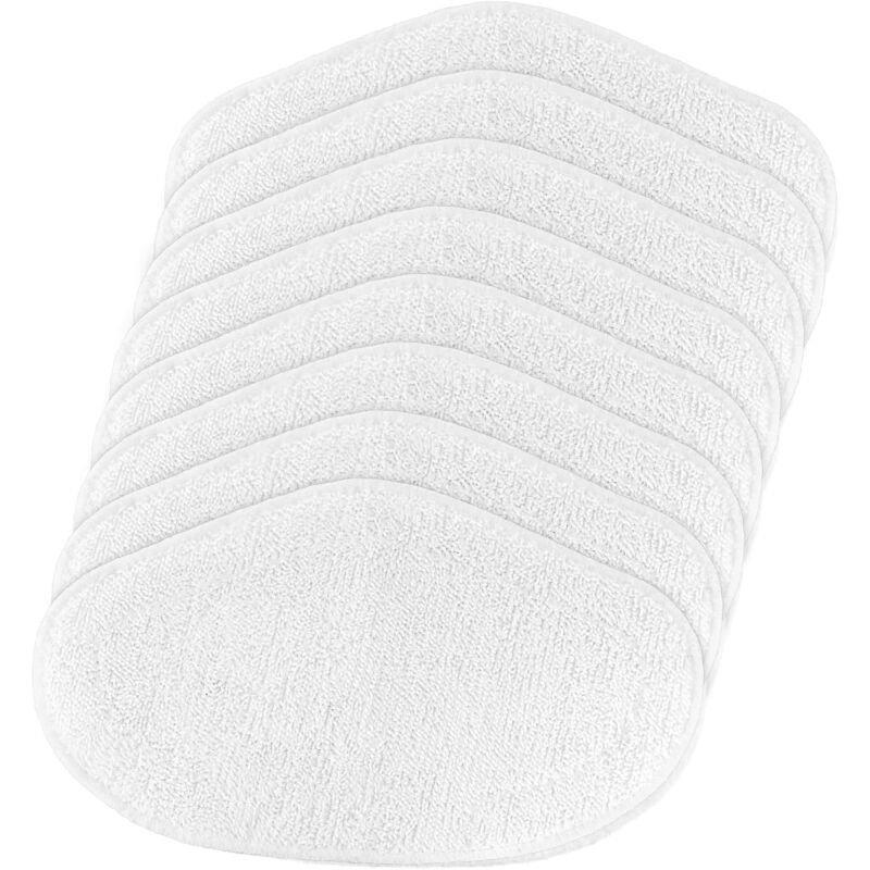 foto del prodotto sollbry confezione da 8 panni lavabili di ricambio per polti kit vaporetto smart 40 smart 35 brush