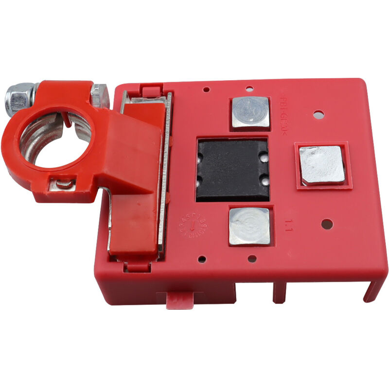 foto del prodotto sollbry connettore per batteria a sgancio rapido, terminale di distribuzione della batteria 32v 400a, connettore a morsetto con fusibile a sgancio