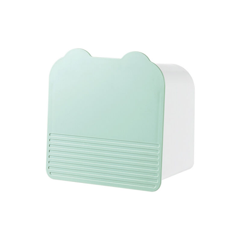 foto del prodotto sollbry contenitore per assorbenti igienici, borsa portatile in plastica per il bagno, 15,5x15,5x9 cm, per donne, ragazze e donne, per le prime