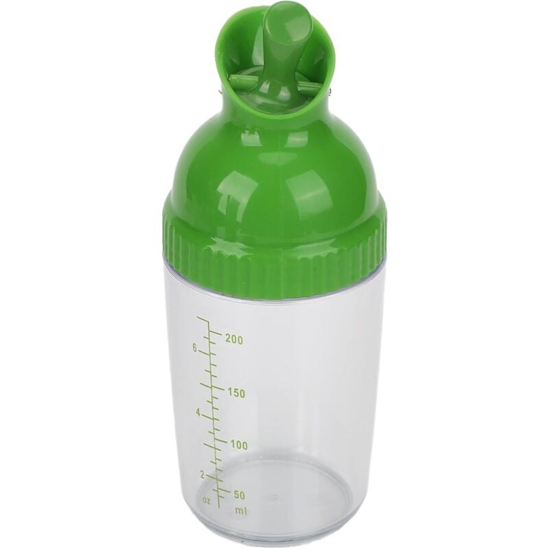foto del prodotto sollbry contenitore per condimenti per insalata, a prova di perdite, antigoccia, shaker per condimenti per insalata da 200 ml per cucina verde 