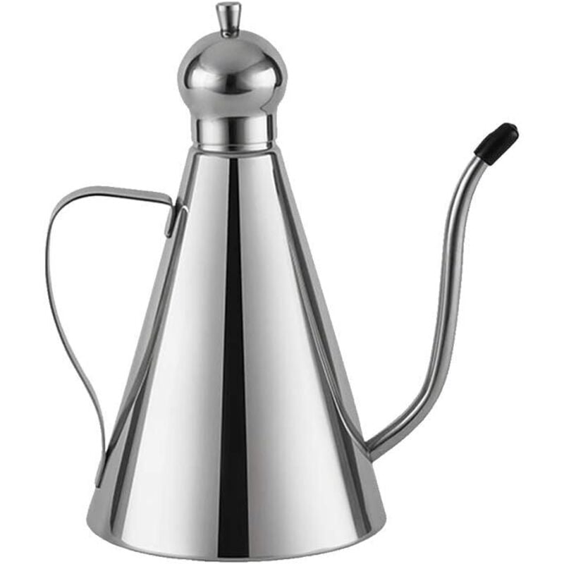 foto del prodotto sollbry - contenitore per olio d'oliva, bottiglia per olio in acciaio inossidabile, dispenser per olio d'oliva, contenitore per olio d'oliva,