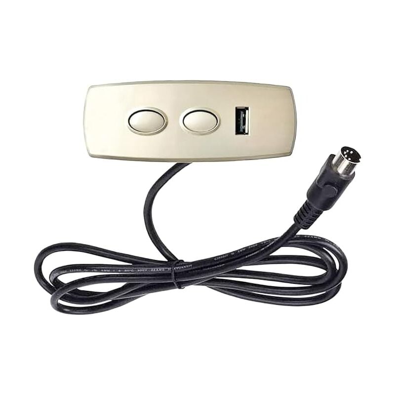 foto del prodotto sollbry controller per poltrona reclinabile elettrica, poltrona reclinabile elettrica, poltrona da relax, 2 pulsanti, controllo 1 motore con