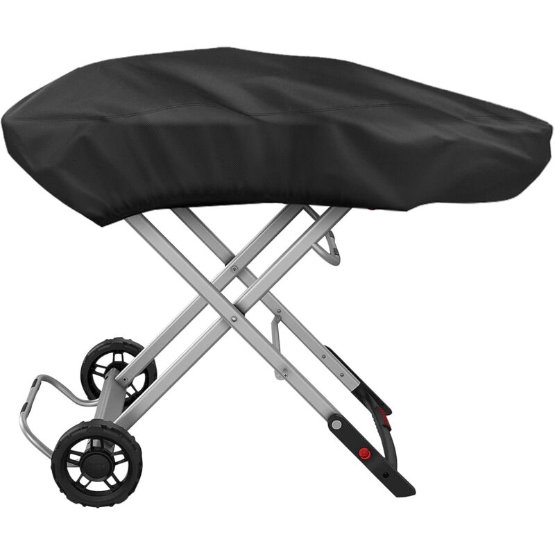 foto del prodotto sollbry copertura per barbecue a gas portatile weber traveler, tessuto oxford impermeabile e resistente alle intemperie
