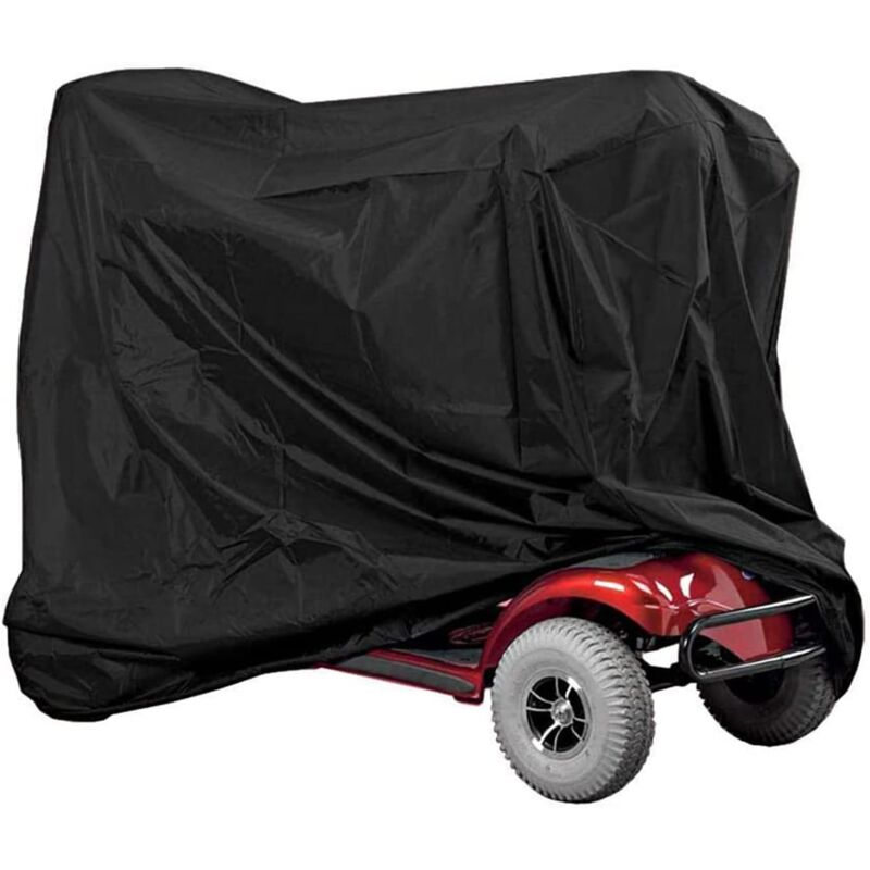 foto del prodotto sollbry copertura per scooter elettrico, copertura per sedia a rotelle elettrica, copertura protettiva impermeabile per scooter elettrico,