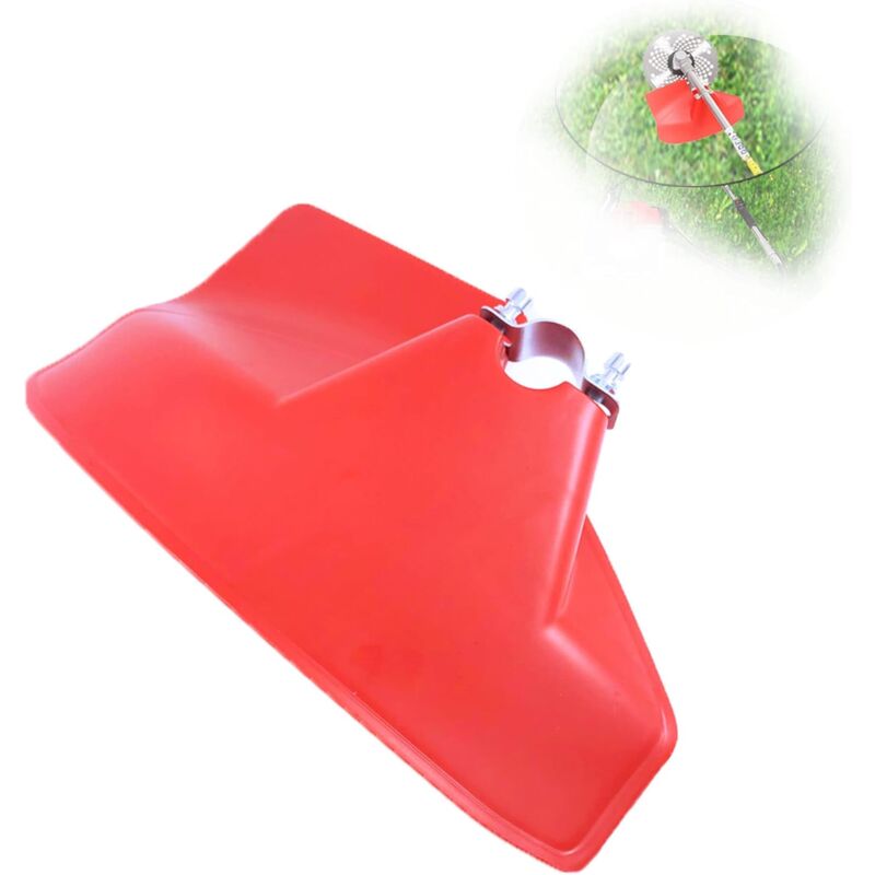 foto del prodotto sollbry copertura protettiva per decespugliatore, accessorio di protezione per decespugliatore con 2 viti, per decespugliatore, tagliaerba, per