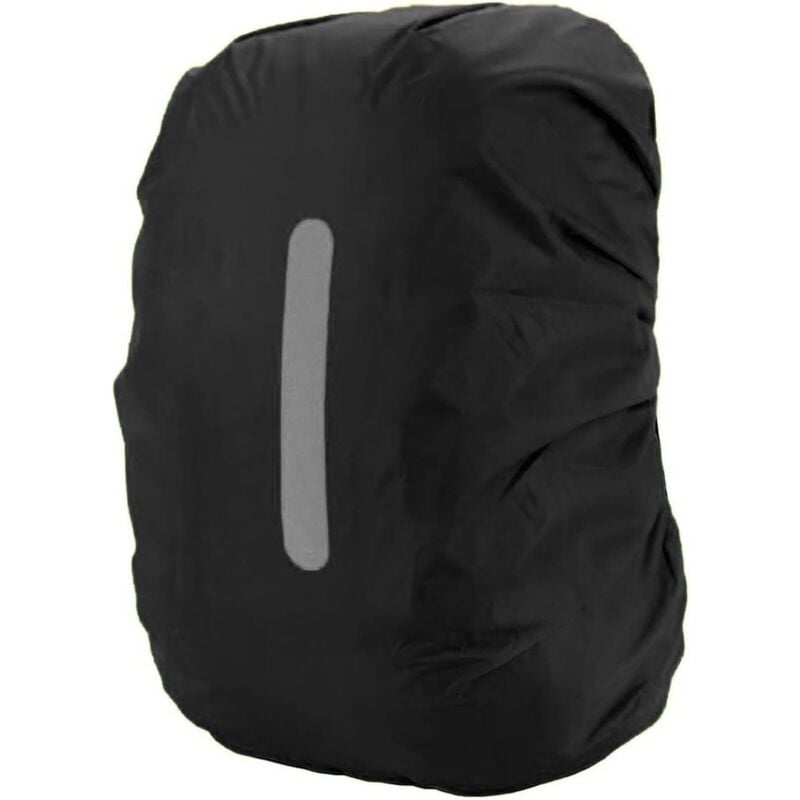 foto del prodotto sollbry coprizaino antipioggia con strisce riflettenti, 30l 40l, coprizaino impermeabile per zaino, zaino scolastico per escursionismo, campeggio,