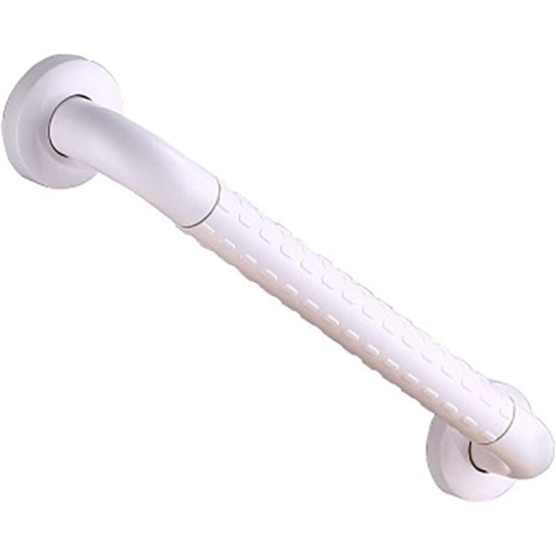 foto del prodotto sollbry corrimano di sicurezza antiscivolo bianco da circa 30 cm per bagno, wc, anziani, disabili, donne incinte