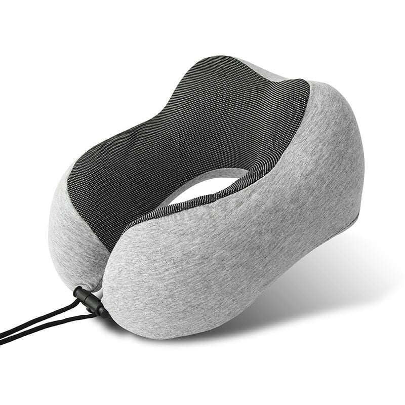 foto del prodotto sollbry cuscino da viaggio, il miglior cuscino cervicale in memory foam, supporto per la testa, cuscino morbido per dormire