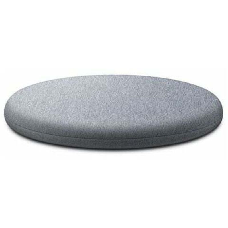 foto del prodotto sollbry cuscino rotondo in memory foam, comodo e traspirante, lavabile, per camera da letto grigio chiaro 30 cm 