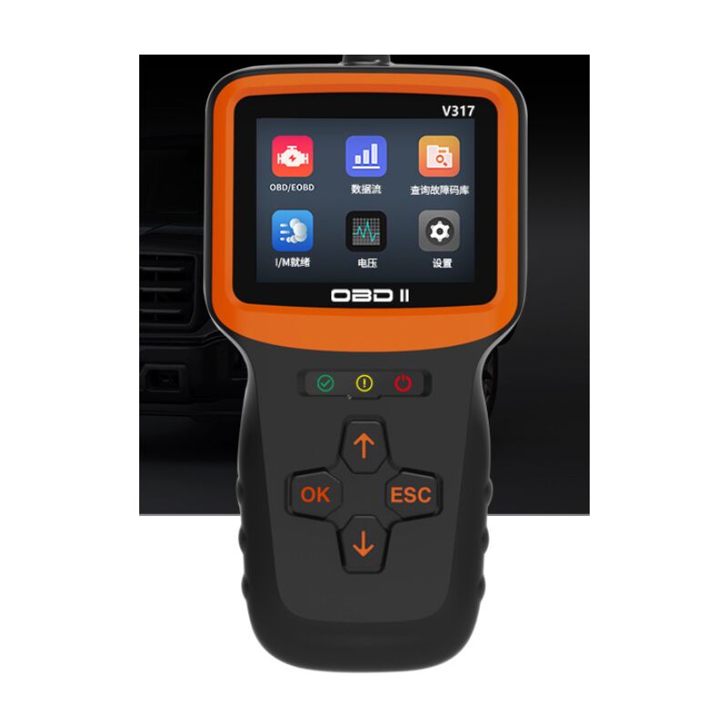foto del prodotto sollbry custodia diagnostica per auto obd2, lettore diagnostico francese obd2 per veicoli dopo il 2000, lettore di guasti con tutte le funzionalit 