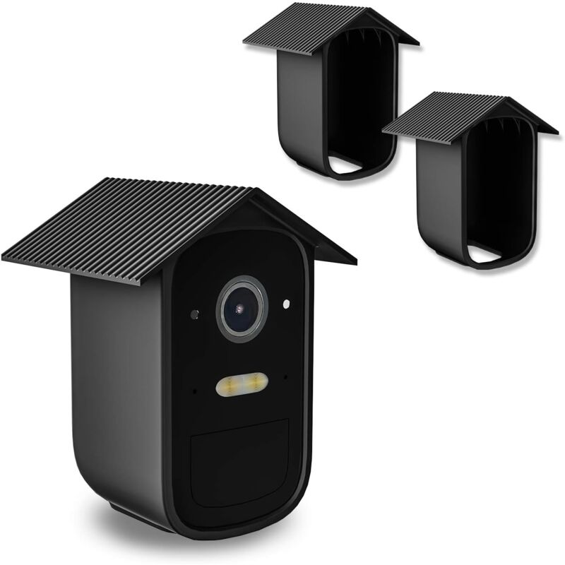 foto del prodotto sollbry custodia protettiva in silicone per telecamera di sicurezza, mimetica e accessori, cover in silicone, impermeabile e anti uv confezione da
