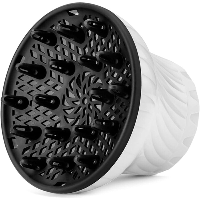 foto del prodotto sollbry diffusore universale per capelli, diffusore regolabile per asciugacapelli, adatto per asciugacapelli da 3,5 8 cm, diffusore professionale