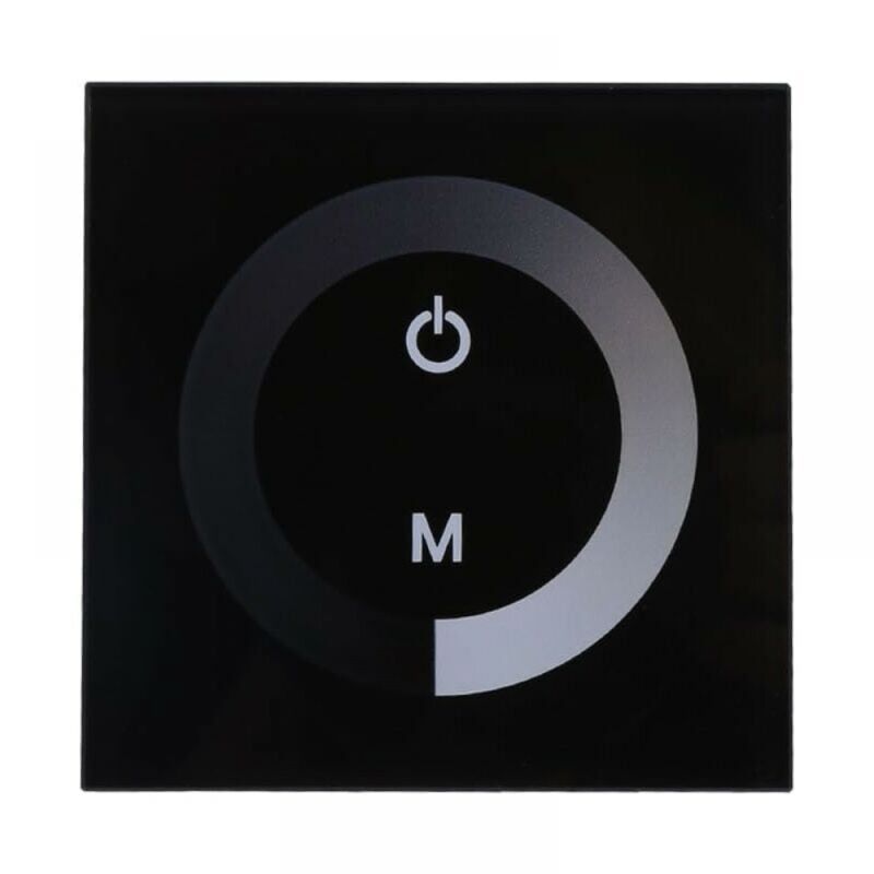 foto del prodotto sollbry dimmer per luci, pannello touch led dimmerabile, dimmer monocolore, interruttore a parete, pannello touch, barra luminosa led dc 12v 24v