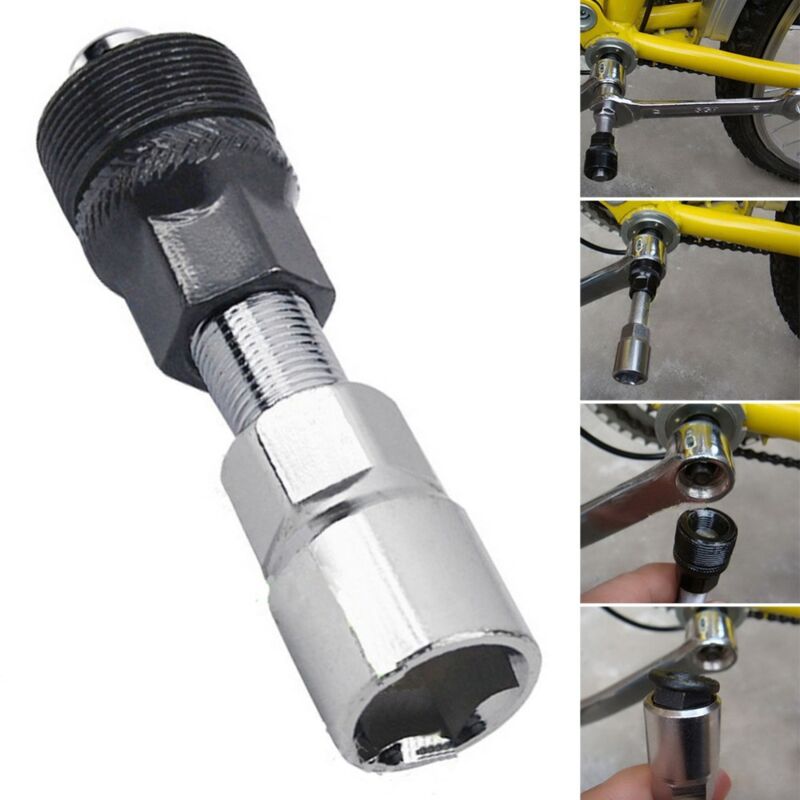 foto del prodotto sollbry estrattore universale per pedivelle per bicicletta, estrattore professionale per guarnitura, chiave per movimento centrale, pratico