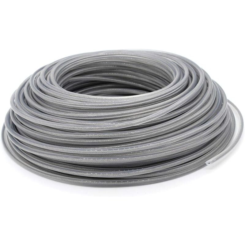 foto del prodotto sollbry filo universale per decespugliatore, filo in acciaio da 3,0 mm, filo in acciaio per decespugliatore ad alta resistenza per tosaerba con