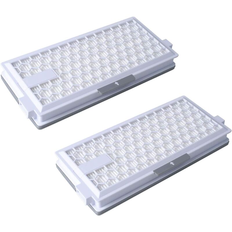 foto del prodotto sollbry filtri hepa airclean sf ha50 compatibili con gli aspirapolvere mi ele complete c3 c2 compact c1 c2 s8340 s6240 s5211 s8000, confezione da 2
