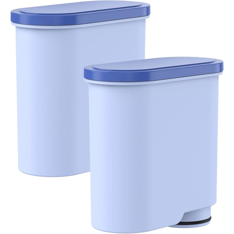 foto del prodotto sollbry filtro acqua di ricambio da 2 pezzi compatibile con i filtri anticalcare philips aquaclean ca6903 10, ca6903 22, ca6903 riduce il