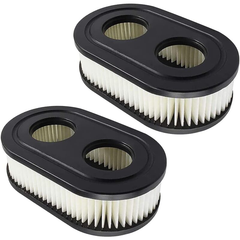 foto del prodotto sollbry filtro aria di ricambio 2 pezzi, compatibile con brigg stratton 550e 550ex eco plus series 575ex 798452 593260 5432 5432k