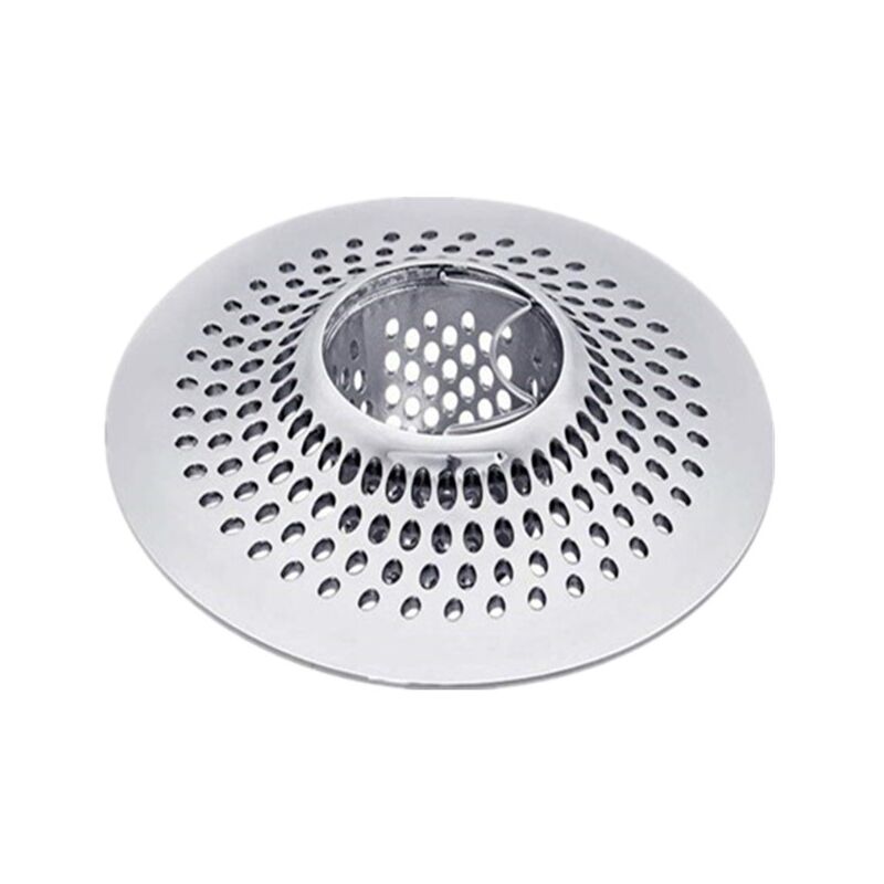 foto del prodotto sollbry filtro per capelli in acciaio inossidabile per vasca e doccia, 12 cm