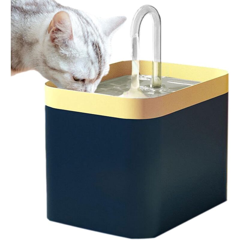 foto del prodotto sollbry fontana per gatti, fontana per gatti, fontana per animali domestici con pompa e filtro ultra silenziosi, distributore d acqua wireless da