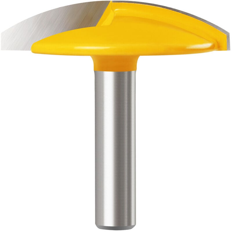 foto del prodotto sollbry fresa a gambo, fresa in metallo duro, larghezza 1 3 4 , raggio 1,65 , fresa a gambo da 8 mm, per legno massello e mdf